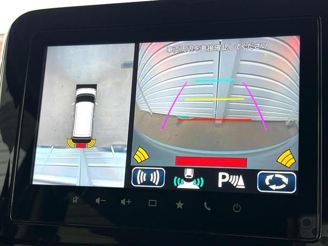 ワゴンRスマイル ハイブリッドX 両側電動ドア 全周囲カメラ 衝突被害軽減システム 禁煙車 シートヒーター スマートキー LEDヘッド 車線逸脱警報 オートライト オートエアコン Bluetooth CD 地デジ LEDフォグ(5枚目)