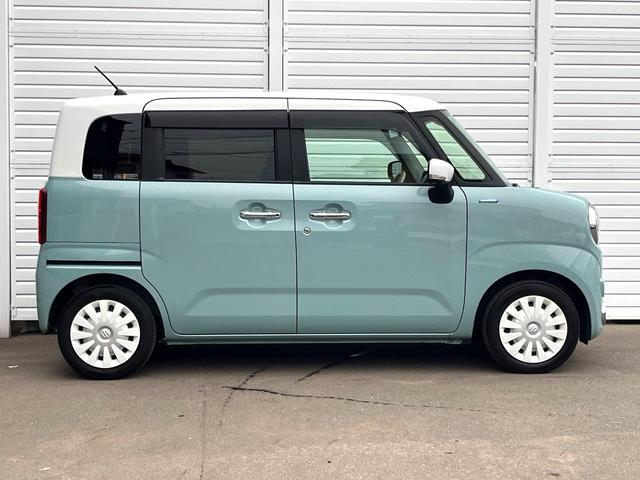 ワゴンRスマイル ハイブリッドX 両側電動ドア 全周囲カメラ 衝突被害軽減システム 禁煙車 シートヒーター スマートキー LEDヘッド 車線逸脱警報 オートライト オートエアコン Bluetooth CD 地デジ LEDフォグ(46枚目)