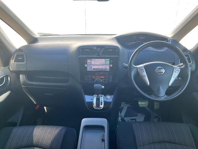 セレナ ハイウェイスター　Ｖセレ＋セーフティＩＩ　ＳＨＶ　両側電動ドア　純正ＳＤナビ　全周囲カメラ　衝突被害軽減システム　禁煙車　ドラレコ　スマートキー　ＬＥＤヘッド　ビルトインＥＴＣ　クルコン　純正１６インチアルミ　車線逸脱警報　オートライト（2枚目）