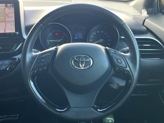 C-HR G BIG-X9インチナビ トヨタセーフティセンス レーダークルーズコントロール シートヒーター LEDヘッドライト ETC 純正18インチアルミ オートハイビーム スマートキー(8枚目)