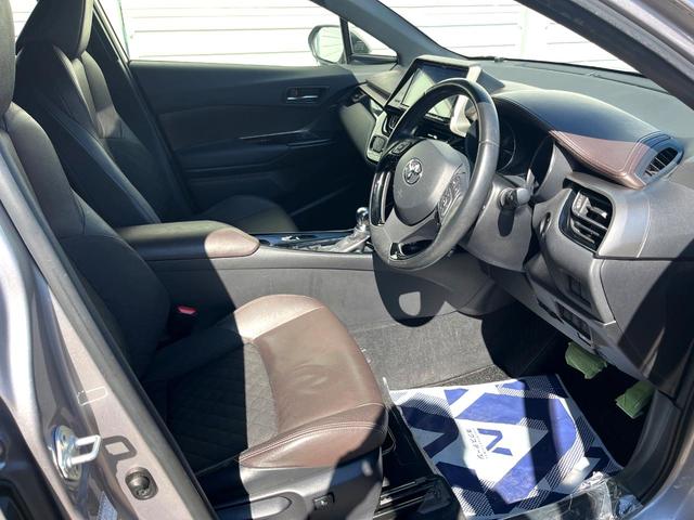 C-HR G BIG-X9インチナビ トヨタセーフティセンス レーダークルーズコントロール シートヒーター LEDヘッドライト ETC 純正18インチアルミ オートハイビーム スマートキー(35枚目)