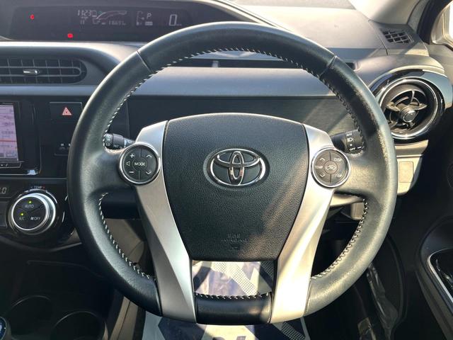 アクア Ｘ－アーバン　ＳＤナビ　バックカメラ　禁煙車　スマートキー　ＬＥＤヘッド　純正１６インチアルミ　オートライト　オートエアコン　Ｂｌｕｅｔｏｏｔｈ　ＣＤ　ＤＶＤ再生　地デジ　ＬＥＤフォグ（8枚目）