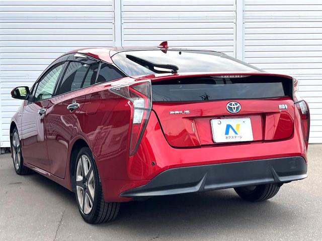 プリウス Ｓツーリングセレクション　純正ＳＤナビ　バックカメラ　衝突被害軽減システム　レーダークルーズ　禁煙車　コーナーセンサー　スマートキー　ＬＥＤヘッド　ビルトインＥＴＣ　純正１７インチアルミ　オートハイビーム（50枚目）