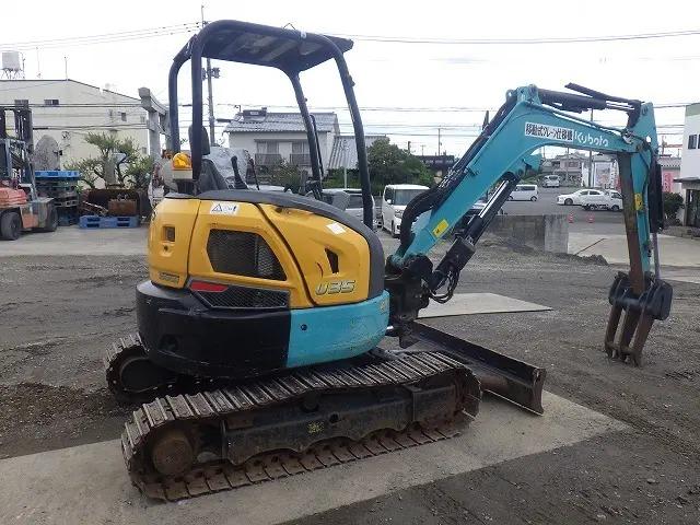 日本 　クボタクボタＵ－３５－６　油圧ブレーカーＨ２ＸＥ　法面バケット　標準バケット　エクストラバケット・加工バケット　エンジン型式７ＨＥ２０８５　２４３０．５ｈ（3枚目）