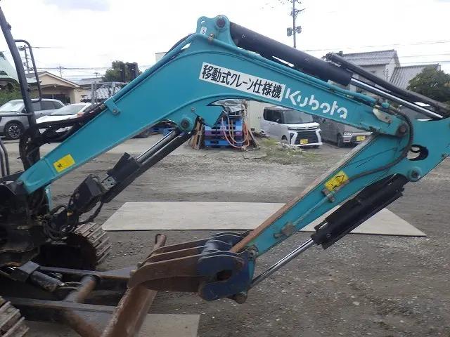 日本 　クボタクボタＵ－３５－６　油圧ブレーカーＨ２ＸＥ　法面バケット　標準バケット　エクストラバケット・加工バケット　エンジン型式７ＨＥ２０８５　２４３０．５ｈ（6枚目）