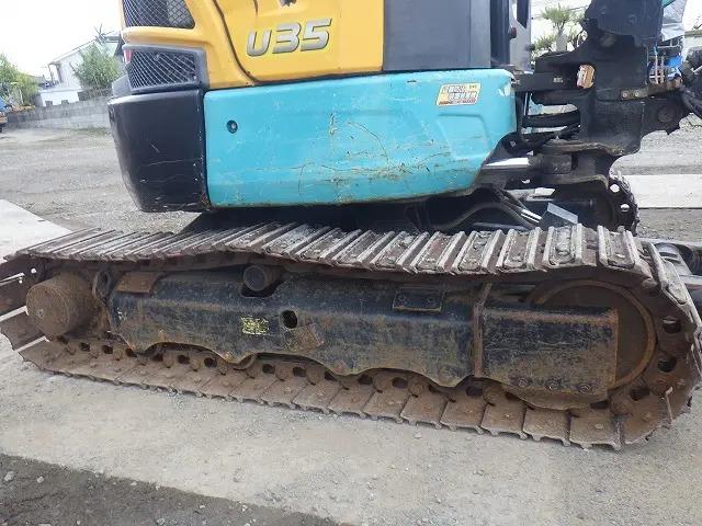 日本 　クボタクボタＵ－３５－６　油圧ブレーカーＨ２ＸＥ　法面バケット　標準バケット　エクストラバケット・加工バケット　エンジン型式７ＨＥ２０８５　２４３０．５ｈ（50枚目）