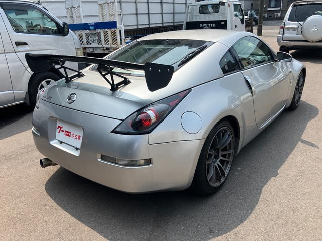 フェアレディＺ バージョンＳＴ　走行距離８９，０００Ｋｍ　６速ミッション車　社外マフラー　社外１８アルミホイール　車高調　ナビ　ＥＴＣ　レザーシート　キーレス　ＨＩＤライト　エアクリーナー（15枚目）
