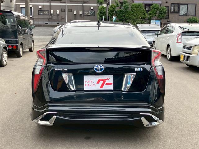 プリウス Aプレミアム ツーリングセレクション エアロ 純正9インチナビ バックモニター ドライブレコーダー 黒革パワーシート スマートキー プッシュスタート 純正17インチAW LEDヘッドライト クリアランスソナー クルーズコントロール(15枚目)