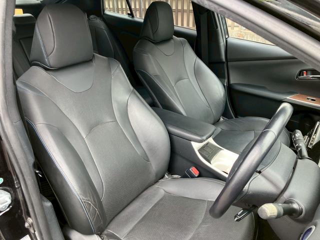 プリウス Aプレミアム ツーリングセレクション エアロ 純正9インチナビ バックモニター ドライブレコーダー 黒革パワーシート スマートキー プッシュスタート 純正17インチAW LEDヘッドライト クリアランスソナー クルーズコントロール(49枚目)