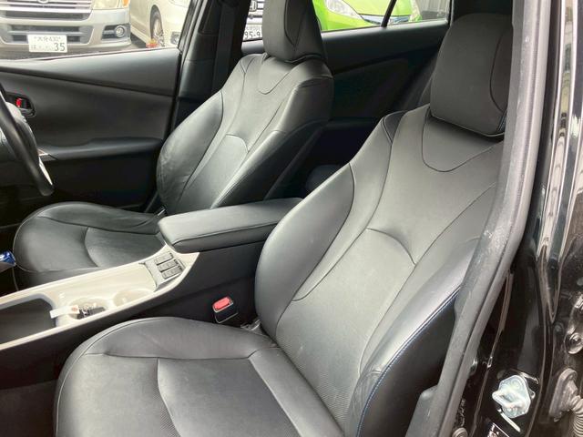 プリウス Aプレミアム ツーリングセレクション エアロ 純正9インチナビ バックモニター ドライブレコーダー 黒革パワーシート スマートキー プッシュスタート 純正17インチAW LEDヘッドライト クリアランスソナー クルーズコントロール(51枚目)