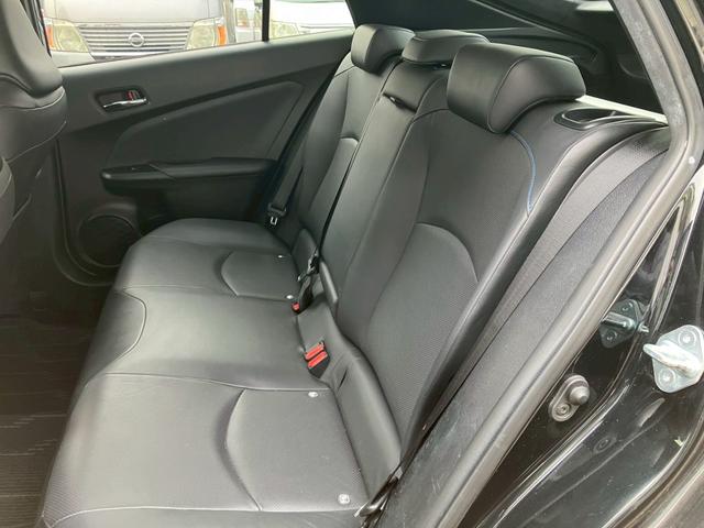 プリウス Aプレミアム ツーリングセレクション エアロ 純正9インチナビ バックモニター ドライブレコーダー 黒革パワーシート スマートキー プッシュスタート 純正17インチAW LEDヘッドライト クリアランスソナー クルーズコントロール(54枚目)