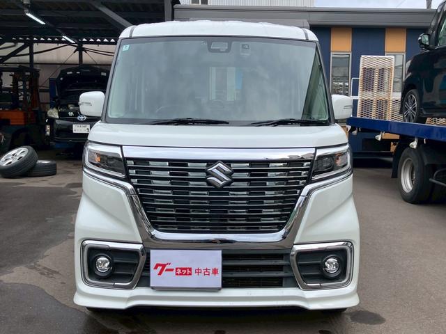 スペーシアカスタム ハイブリッドＸＳターボ　デュアルセンサーブレーキサポート　ナビ　フルセグＴＶ　バックモニター　コムテック３６０°ドライブレコーダー　両側パワースライドドア　クルーズコントロール　ＬＥＤヘッドライト　スマートキー（2枚目）