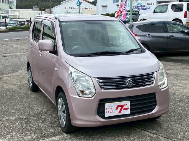 ワゴンＲ ＦＸ　アイドリングストップ　キーレス　ＣＤ　セキュリティアラーム　プライバシーガラス　オートＡＣ　ヘッドライトレベライザー　Ｗエアバッグ　ＡＢＳ　電動格納ドアミラー（3枚目）