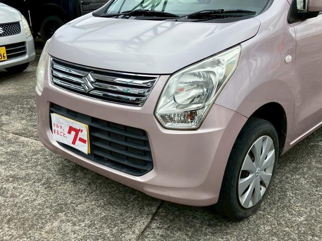 ワゴンＲ ＦＸ　アイドリングストップ　キーレス　ＣＤ　セキュリティアラーム　プライバシーガラス　オートＡＣ　ヘッドライトレベライザー　Ｗエアバッグ　ＡＢＳ　電動格納ドアミラー（5枚目）