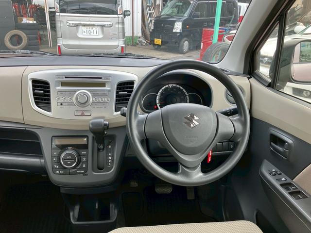 ワゴンＲ ＦＸ　アイドリングストップ　キーレス　ＣＤ　セキュリティアラーム　プライバシーガラス　オートＡＣ　ヘッドライトレベライザー　Ｗエアバッグ　ＡＢＳ　電動格納ドアミラー（14枚目）