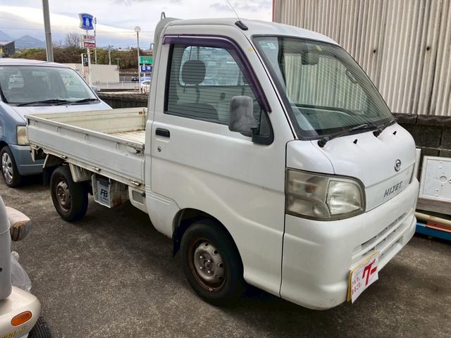 ハイゼットトラック エアコン・パワステ　スペシャル　５速ＭＴ　４ＷＤ　３方開　ナビ付（3枚目）