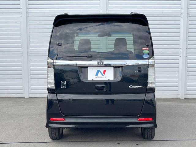 N-BOXカスタム G・Aパッケージ 電動スライドドア バックカメラ 衝突被害軽減システム ドラレコ スマートキー HIDヘッド オートライト オートエアコン 純正14インチアルミ Bluetooth CD 地デジ(15枚目)