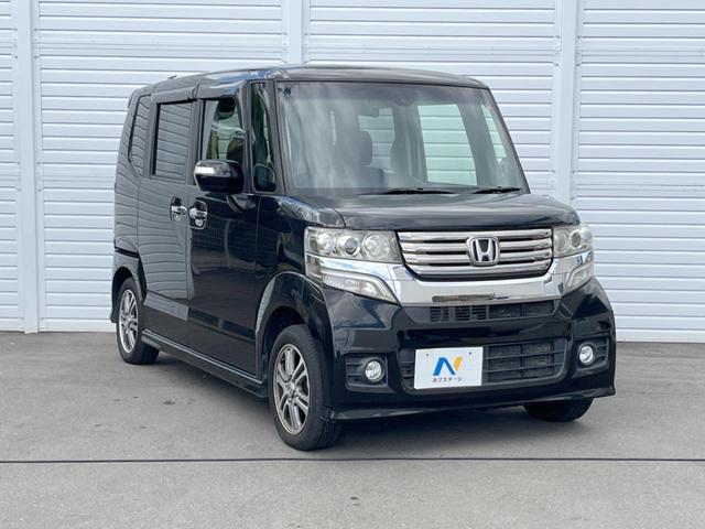 N-BOXカスタム G・Aパッケージ 電動スライドドア バックカメラ 衝突被害軽減システム ドラレコ スマートキー HIDヘッド オートライト オートエアコン 純正14インチアルミ Bluetooth CD 地デジ(16枚目)