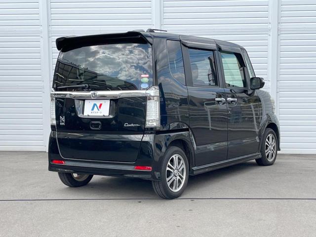 N-BOXカスタム G・Aパッケージ 電動スライドドア バックカメラ 衝突被害軽減システム ドラレコ スマートキー HIDヘッド オートライト オートエアコン 純正14インチアルミ Bluetooth CD 地デジ(17枚目)