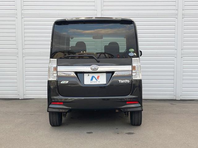 タント カスタムRS トップエディションSA 純正SDナビ 両側電動スライドドア バックカメラ スマートキー ETC HIDヘッドライト ハーフレザーシート(15枚目)