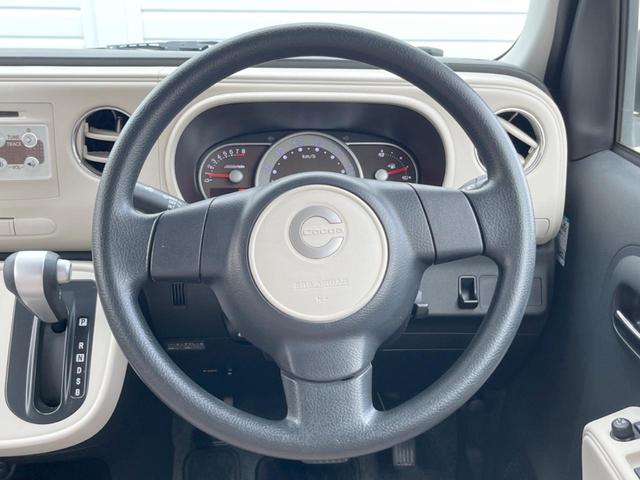 ミラココア ココアプラスＸ　キーフリーシステム　オートエアコン　電動格納ミラー　アイドリングストップ　バニティミラー　ＬＥＤヘッドライト　純正１４インチスチールホイール（12枚目）