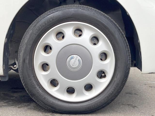 ミラココア ココアプラスＸ　キーフリーシステム　オートエアコン　電動格納ミラー　アイドリングストップ　バニティミラー　ＬＥＤヘッドライト　純正１４インチスチールホイール（28枚目）