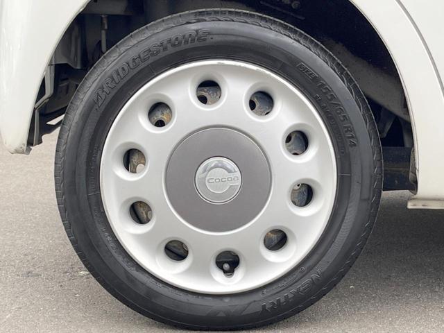 ミラココア ココアプラスＸ　キーフリーシステム　オートエアコン　電動格納ミラー　アイドリングストップ　バニティミラー　ＬＥＤヘッドライト　純正１４インチスチールホイール（29枚目）