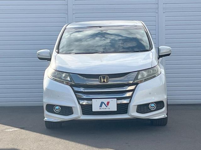 オデッセイ アブソルート・ＥＸ　両側電動ドア　純正ＳＤナビ　バックカメラ　衝突被害軽減システム　レーダークルーズ　ハーフレザーシート　パワーシート　スマートキー　ＬＥＤヘッド　ビルトインＥＴＣ　車線逸脱警報　オートライト（16枚目）