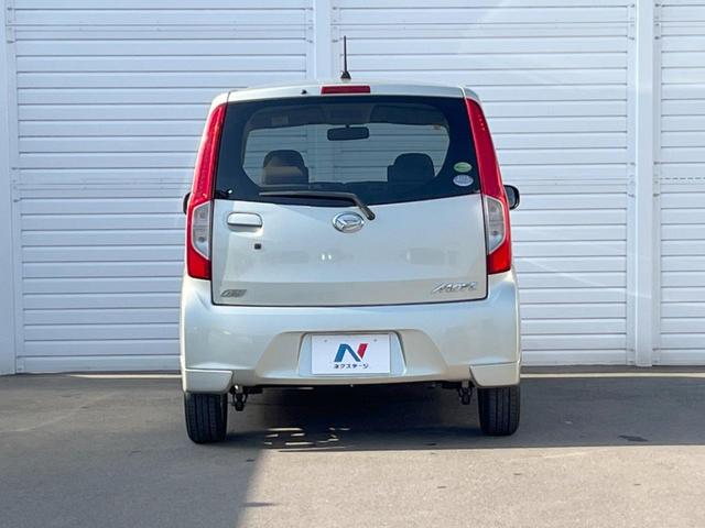 ムーヴ Ｘ　ＳＡ　衝突被害軽減システム　スマートキー　純正１４インチアルミ　オートライト　オートエアコン　ＣＤ　電動格納ミラー　バニティーミラー（16枚目）