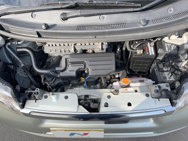 ムーヴ Ｘ　ＳＡ　衝突被害軽減システム　スマートキー　純正１４インチアルミ　オートライト　オートエアコン　ＣＤ　電動格納ミラー　バニティーミラー（19枚目）