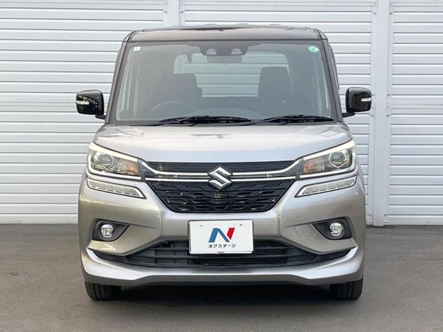 ソリオバンディット ハイブリッドＭＶ　両側電動ドア　衝突被害軽減システム　レーダークルーズ　シートヒーター　スマートキー　ＬＥＤヘッド　純正１５インチアルミ　オートライト　オートエアコン　Ｂｌｕｅｔｏｏｔｈ　ＣＤ　ＤＶＤ再生　フルセグ（15枚目）