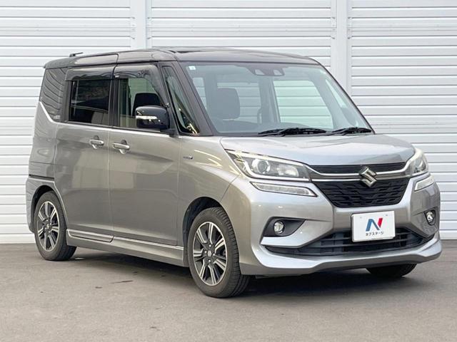 ソリオバンディット ハイブリッドＭＶ　両側電動ドア　衝突被害軽減システム　レーダークルーズ　シートヒーター　スマートキー　ＬＥＤヘッド　純正１５インチアルミ　オートライト　オートエアコン　Ｂｌｕｅｔｏｏｔｈ　ＣＤ　ＤＶＤ再生　フルセグ（17枚目）