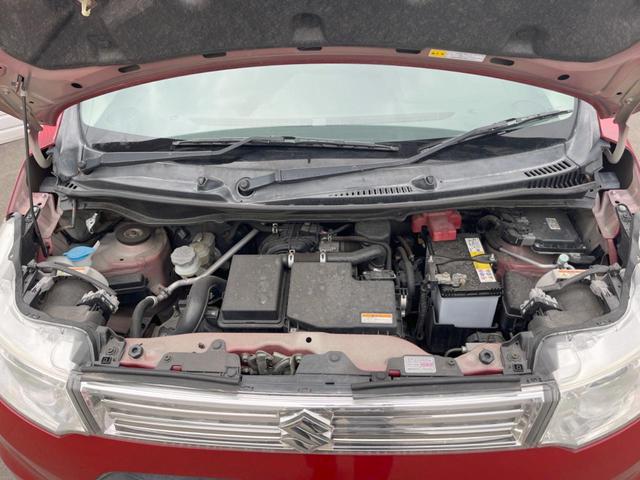 ワゴンRスティングレー X 衝突被害軽減システム ドラレコ スマートキー HIDヘッド ETC 純正14インチアルミ オートエアコン CD 電動格納ミラー(18枚目)