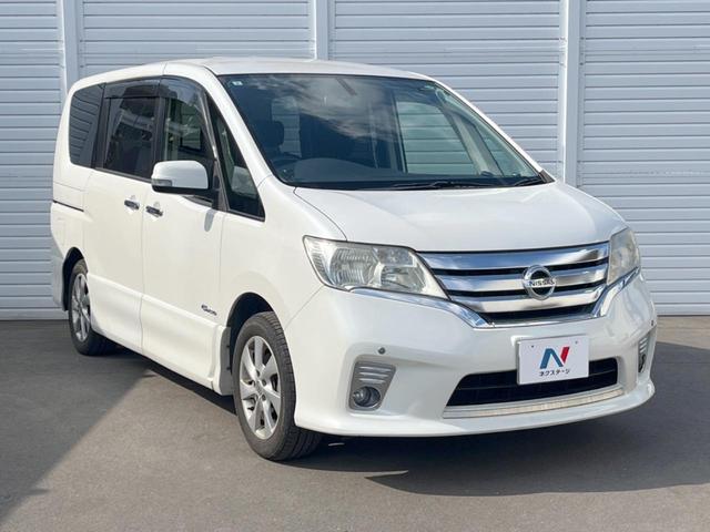 セレナ ハイウェイスター　Ｓ－ハイブリッド　両側電動ドア　純正ＳＤナビ　後席モニター　バックカメラ　スマートキー　ＨＩＤヘッド　ビルトインＥＴＣ　クルコン　純正１６インチアルミ　オートエアコン　リアエアコン（18枚目）