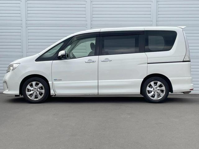 セレナ ハイウェイスター　Ｓ－ハイブリッド　両側電動ドア　純正ＳＤナビ　後席モニター　バックカメラ　スマートキー　ＨＩＤヘッド　ビルトインＥＴＣ　クルコン　純正１６インチアルミ　オートエアコン　リアエアコン（56枚目）