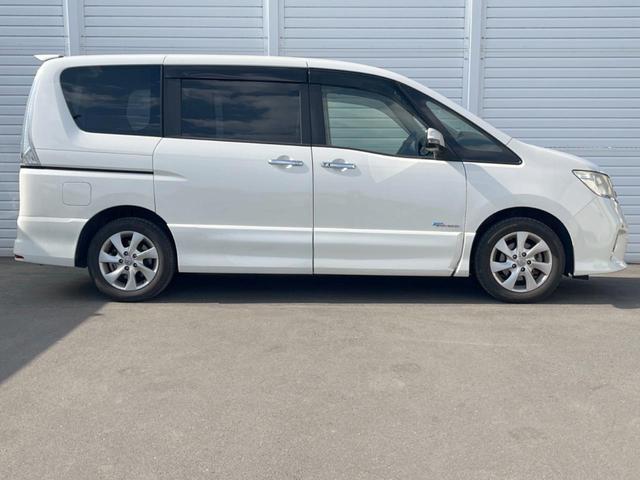 セレナ ハイウェイスター　Ｓ－ハイブリッド　両側電動ドア　純正ＳＤナビ　後席モニター　バックカメラ　スマートキー　ＨＩＤヘッド　ビルトインＥＴＣ　クルコン　純正１６インチアルミ　オートエアコン　リアエアコン（57枚目）