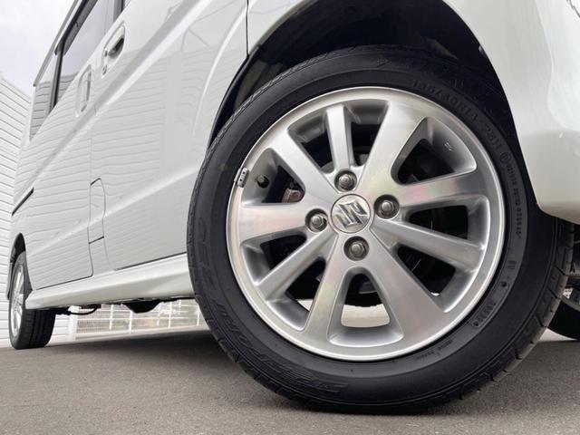 エブリイワゴン ＰＺターボ　電動スライドドア　ＳＤナビ　衝突被害軽減システム　シートヒーター　スマートキー　ＨＩＤヘッド　純正１４インチアルミ　オートライト　オートエアコン　ＣＤ　ＤＶＤ再生　地デジ（14枚目）