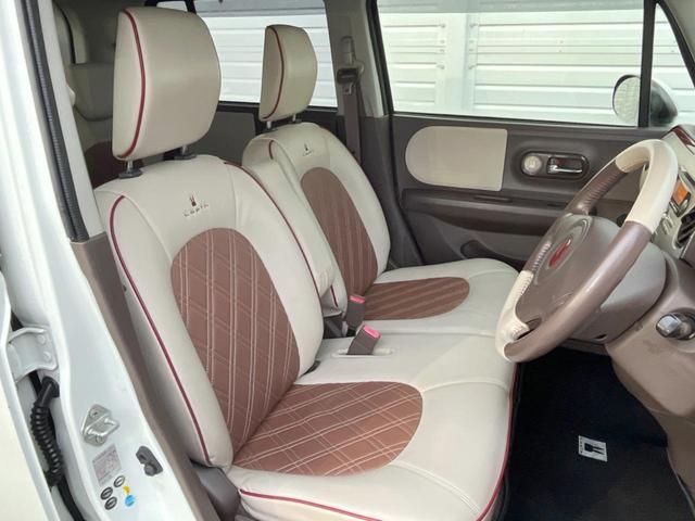 アルトラパンショコラ Ｘ　ハーフレザーシート　スマートキー　ＨＩＤヘッド　純正１４インチアルミ　オートライト　オートエアコン　ＣＤ（8枚目）