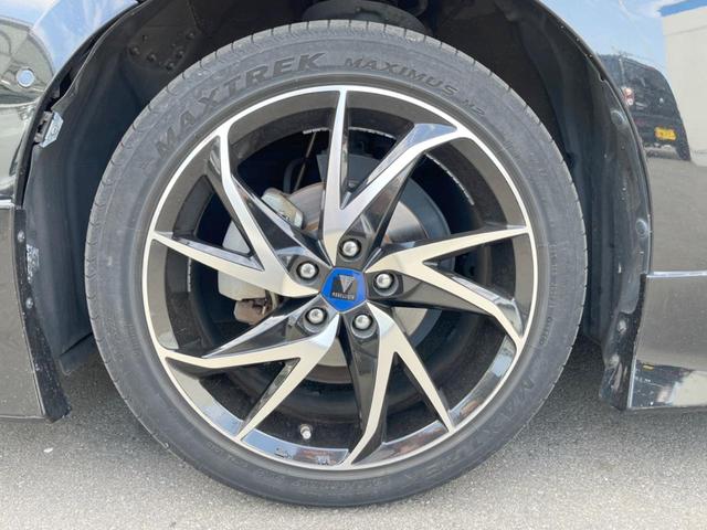 プリウス Ｓセーフティプラス　サンルーフ　フルエアロ　純正ＳＤナビ　バックカメラ　レーダークルーズ　禁煙車　レザー調シート　コーナーセンサー　スマートキー　ＬＥＤヘッド　ビルトインＥＴＣ　車線逸脱警報　オートライト　オートエアコン（57枚目）