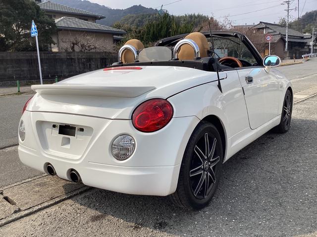 コペン アクティブトップ PS PW AC キーレスエントリーシステム 運転席エアバック 衝突安全ボディ デュアルエアバッグ ABS付 シートヒーター(4枚目)