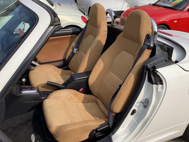 コペン アクティブトップ PS PW AC キーレスエントリーシステム 運転席エアバック 衝突安全ボディ デュアルエアバッグ ABS付 シートヒーター(22枚目)