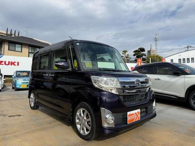 タント Ｘ　スマートセレクションＳＡ　純正ナビＴＶ　Ｂモニター　プッシュスタート　パワースライドドア　エコアイドル　衝突軽減ブレーキ（3枚目）