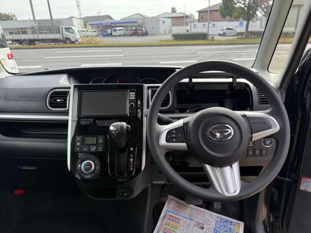 タント Ｘ　スマートセレクションＳＡ　純正ナビＴＶ　Ｂモニター　プッシュスタート　パワースライドドア　エコアイドル　衝突軽減ブレーキ（11枚目）
