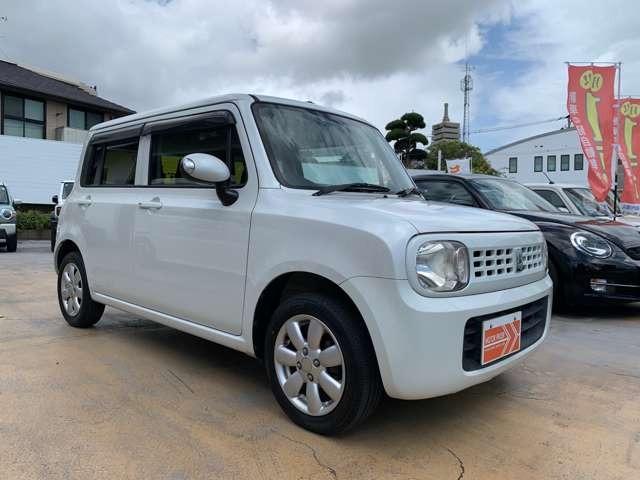 アルトラパン Ｘ　禁煙車　プッシュスタート　スマートキー　純正アルミ　電格ミラー（3枚目）