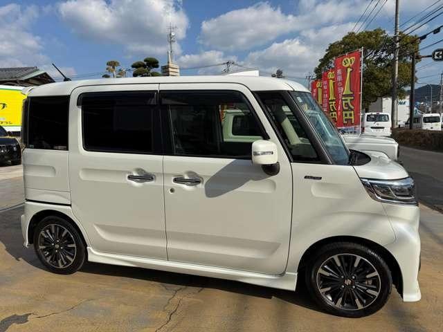 スペーシアカスタム ハイブリッドXS 禁煙車 ワンオーナー ビルトインETC シートヒーター 走行中TVOK純正アルミ オートエアコン スマートキー プッシュスタート 両側パワースライドドア(20枚目)