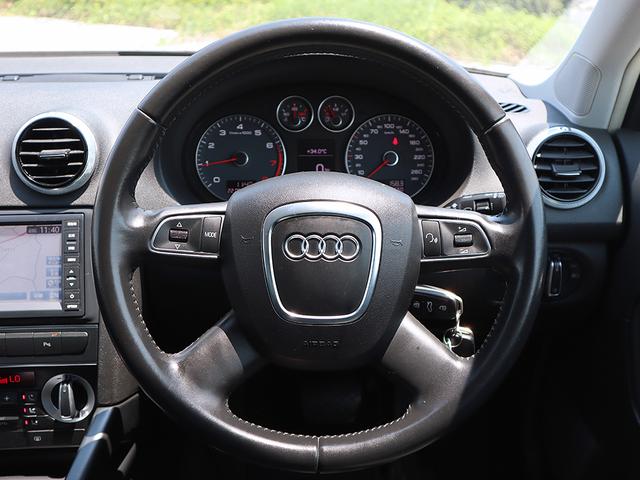 Ａ３ スポーツバック１．４ＴＦＳＩ　Ｂｌｕｅｔｏｏｔｈ　ＥＴＣ　純正１６インチアルミホイール　フルセグテレビ　オートライト　オートエアコン　キーレスエントリー　ステアリングリモコン　ＣＤ再生　ＤＶＤ再生　電動格納式ドアミラー　Ｆフォグ（22枚目）