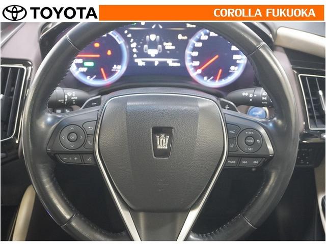 クラウンハイブリッド S Cパッケージ 衝突被害軽減システム メモリーナビ フルセグ ETC バックカメラ CD DVD再生 キーレス スマートキー 盗難防止装置(19枚目)