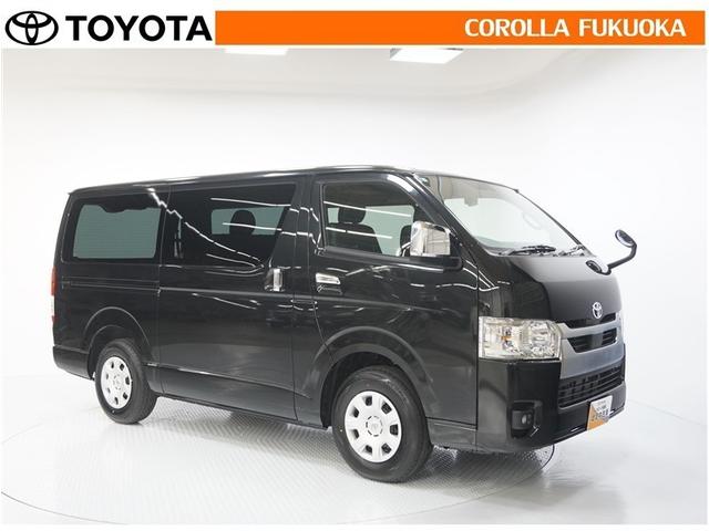 ハイエースバン ロングスーパーＧＬ　ダークプライムＳ　衝突被害軽減システム　ディーゼル　両側電動スライド　キーレス　スマートキー　盗難防止装置（10枚目）