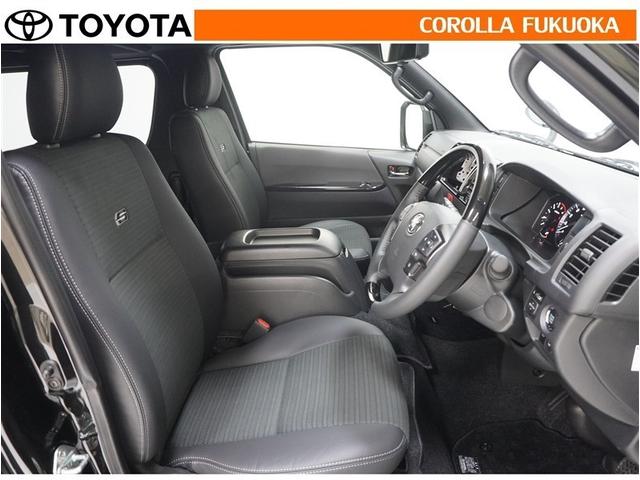 ハイエースバン ロングスーパーＧＬ　ダークプライムＳ　衝突被害軽減システム　ディーゼル　両側電動スライド　キーレス　スマートキー　盗難防止装置（11枚目）