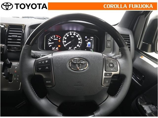 ハイエースバン ロングスーパーＧＬ　ダークプライムＳ　衝突被害軽減システム　ディーゼル　両側電動スライド　キーレス　スマートキー　盗難防止装置（18枚目）